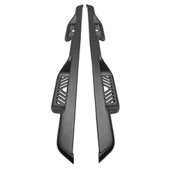 Chevrolet, GMC (Crew Cab Pickup - 2.7, 3.0, 4.3, 5.3, 6.2, 6.6) Step Nerf Bar - Black Patch Performance - 20-14135