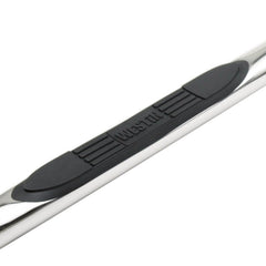 Westin 23-3810 E-Series 3 Round Nerf Step Bars - Black Patch Performance - 23-3810