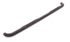 Lund 23075768 3 In Round Bent Nerf Bars; Steel; Black - Black Patch Performance - 23075768