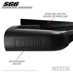 Chevrolet, Ford, GMC, Ram... (Crew Cab Pickup) Running Board - Black Patch Performance - 27-64755
