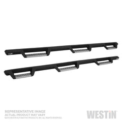 Westin 56-5343452 HDX Stainless Drop Wheel To Wheel Nerf Step Bars - Black Patch Performance - 56-5343452
