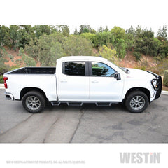 Westin 56-534685 HDX Drop Wheel to Wheel Nerf Step Bars - Black Patch Performance - 56-534685