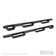 Westin 56-534685 HDX Drop Wheel to Wheel Nerf Step Bars - Black Patch Performance - 56-534685