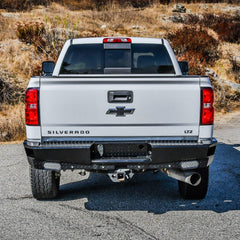Westin 58-341155 HDX Bandit Rear Bumper - Black Patch Performance - 58-341155
