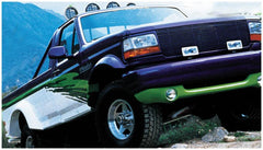 BUS Cutout Style Flares - Fender Flares & Trim from Black Patch Performance