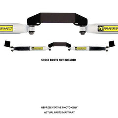Superlift 92625 Dual Steering Stabilizer Kit - SL (Hydraulic) - 99-04 F-250/F-350/Excursion 4WD - Black Patch Performance - 92625