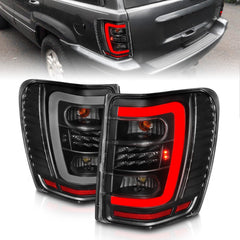99-04 Jeep Grand Cherokee Tail Light Set - ANZO USA - Electrical, Lighting and Body