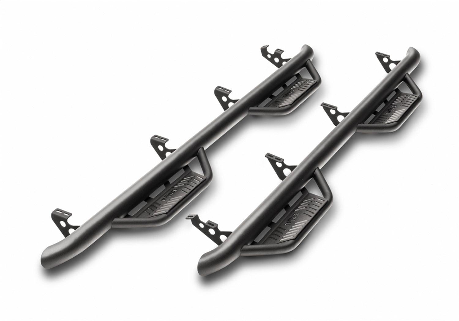 Chevrolet, GMC (Crew Cab Pickup - 2.7, 3.0, 4.3, 5.3, 6.2, 6.6) Step Nerf Bar - Body from Black Patch Performance