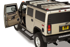 AMP Research 75107-01A PowerStep Electric Running Board - 03-09 Hummer H2 - Black Patch Performance - AMPR7510701A