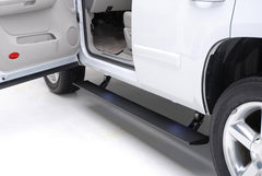 AMP Research 76254-01A PowerStep Electric Running Boards Plug N Play System for 2019-2021 Chevrolet/GMC Silverado/Sierra 1500, 22 Silverado LTD/Sierra Limited, 20-22 Chevrolet Silverado/GMC Sierra 2500/3500, Double and Crew Cab - Black Patch Performance - AMPR7625401A