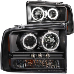 Ford Headlight Set - Black Patch Performance - ANZO111117