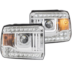 GMC Headlight Set - Black Patch Performance - ANZO111317