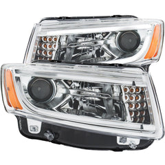 ANZO USA 111328 Projector Headlight Set - Black Patch Performance - ANZO111328