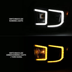 ANZO USA 111414 ANZO USA Projector Headlights - Black Patch Performance - ANZO111414