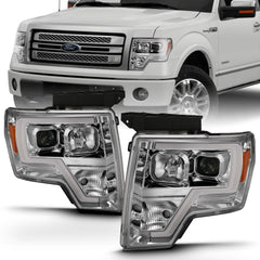 ANZO USA 111444 Projector Headlights - Black Patch Performance - ANZO111444
