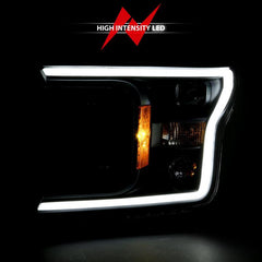 ANZ Projector Headlights - Black Patch Performance - ANZO111467