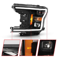 ANZ Projector Headlights - Black Patch Performance - ANZO111467