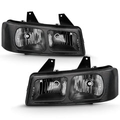 ANZO USA 111474 Crystal Headlights - Black Patch Performance - ANZO111474
