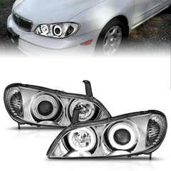 INFINITI Headlight Set - Black Patch Performance - ANZO121078