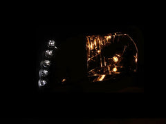 ANZO USA 121157 Crystal Headlight Set - Black Patch Performance - ANZO121157
