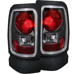Dodge Tail Light Set - Black Patch Performance - ANZO211048