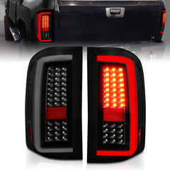 Chevrolet Tail Light Set - Black Patch Performance - ANZO311381