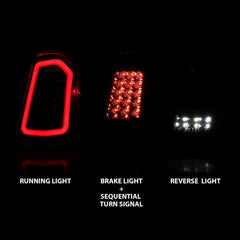 ANZO USA 321344 ANZO USA Led Taillights - Black Patch Performance - ANZO321344