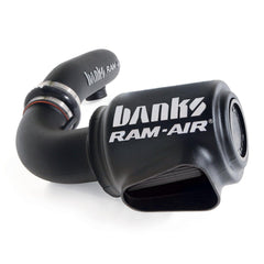 Banks Ram-Air, Dry Filter, Cold Air Intake System for 1997-2006 Jeep Wrangler 4.0L - Black Patch Performance - BANK41816D