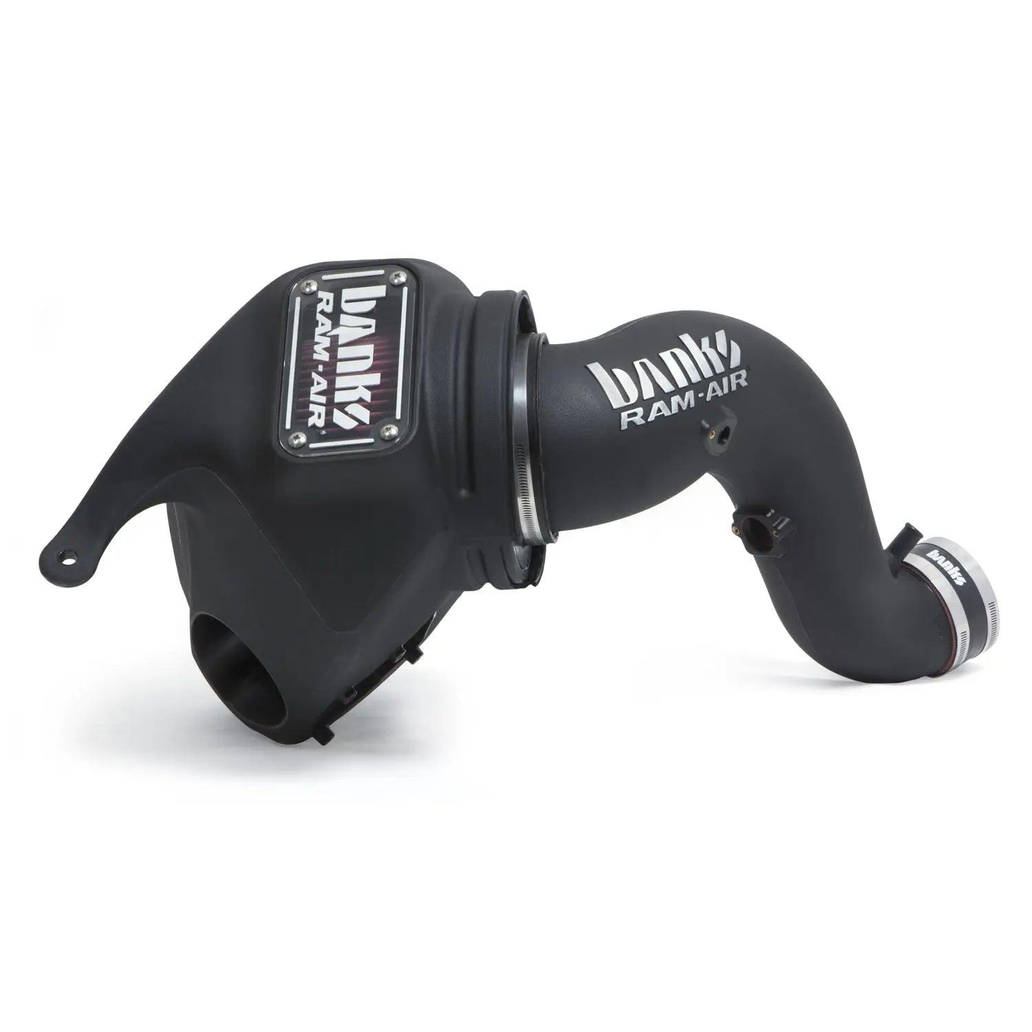 Banks Ram-Air, Big-Ass Oiled Filter, Cold Air Intake System for 2013-2018 Ram 2500/3500 6.7L Cummins - Black Patch Performance - BANK42255