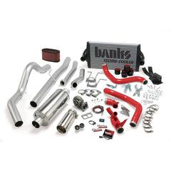 Ford (Crew Cab Pickup - 7.3 - Bed Length: 96.0Inch) Exhaust System Kit - Black Patch Performance - BANK46356