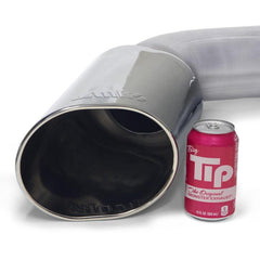 GBE Monster Exhaust Chrome Tip - Black Patch Performance - BANK49795