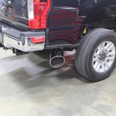 GBE Monster Exhaust Chrome Tip - Black Patch Performance - BANK49795