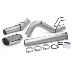 GBE Monster Exhaust Chrome Tip - Black Patch Performance - BANK49795
