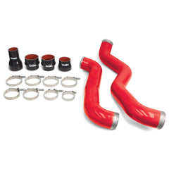 Boost Tube Upgrade Kit, Red powder-coated (Set) for 2013-2016 Chevy/GMC 2500/3500 6.6L Duramax, LML - Banks Power - Belts and Cooling