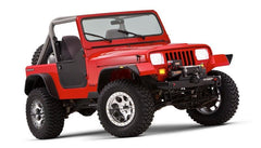 BUS Jeep Flat Style Flares - Black Patch Performance - bus10924-07