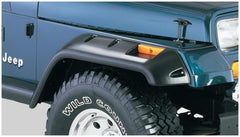 87-95 Jeep Wrangler Fender Flare - Front - Black Patch Performance - BUSH1005707
