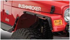 BUS Jeep Flat Style Flares - Black Patch Performance - BUSH1092007