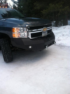 DVE Front Bumpers - Black Patch Performance - dveFBCS2-02