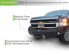 DVE Front Bumpers - Black Patch Performance - dveFBCS2-02