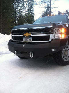 DVE Front Bumpers - Black Patch Performance - dveFBCS2-02