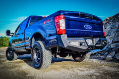 DVE Rear Bumpers - Black Patch Performance - dveRBFF2-02
