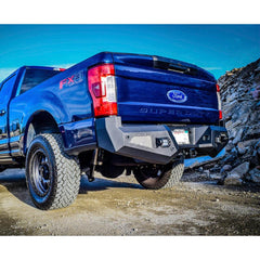 DVE Rear Bumpers - Black Patch Performance - dveRBFF2-02