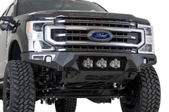 Addictive Desert Designs F160014100103 Bomber Front Bumper - Black Patch Performance - F160014100103