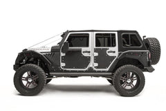 Jeep Door Skin Cloth - Black Patch Performance - FABFJK30001