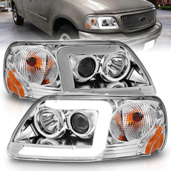 Ford Headlight Set - ANZO USA - Electrical, Lighting and Body