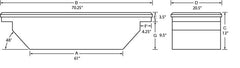 LND BX Truck Box - Aluminum - Black Patch Performance - lnd9100LPT
