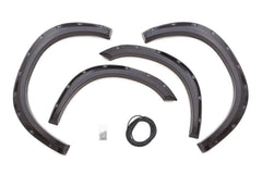 Lund RX203T Elite Series Black Rivet Style Textured Finish 4-Piece Fender Flare Set for 2002-2008 Dodge Ram 1500; 2003-2009 Ram 2500, 3500 (Excludes Dually) - Body from Black Patch Performance