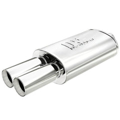 MAG SS Muffler w Tips - Exhaust, Mufflers & Tips from Black Patch Performance
