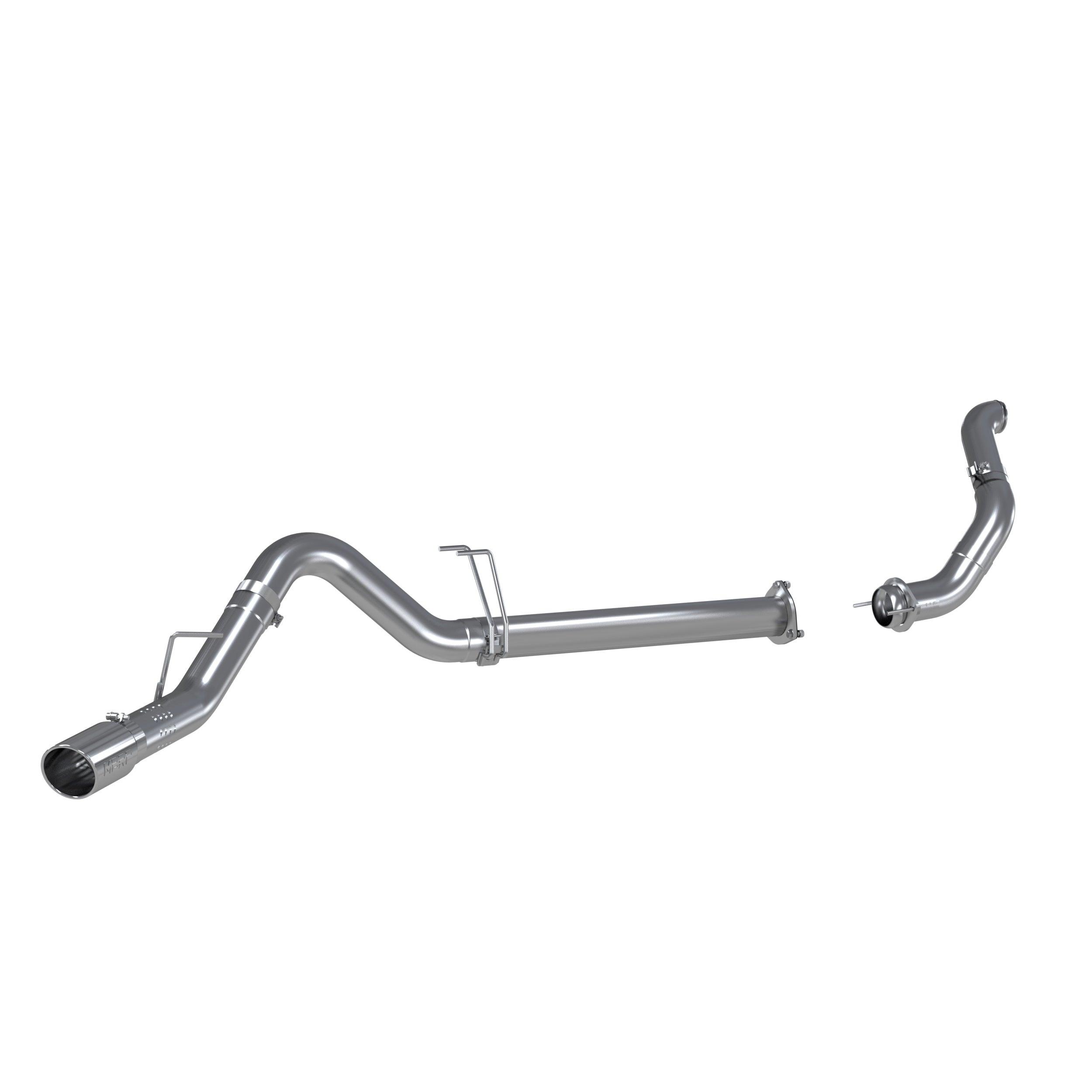 MBRP Exhaust 4in. Filter Back; Single Side Exit; AL - Exhaust from Black Patch Performance