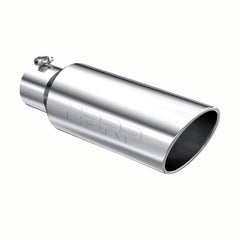MBRP Exhaust T5130 Tip; 6in. O.D.; Rolled end; 4in. inlet 18in. in length; T304. - MBRP Exhaust - Exhaust